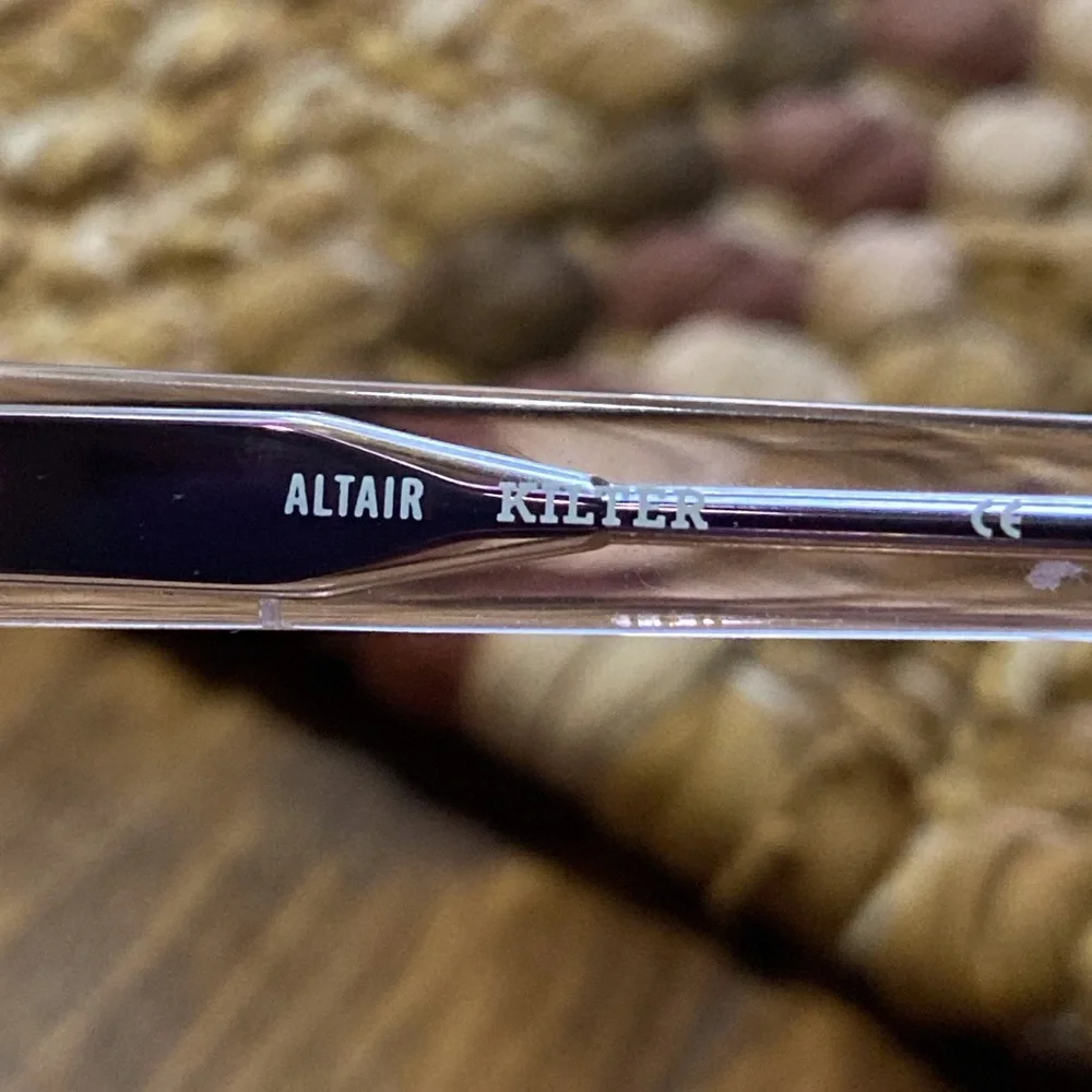 2 Pair Girls Eyewear Frames 1 plastic 1 Metal with Spring Hinges